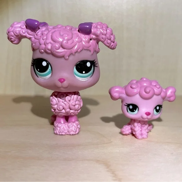 Lot 3 Figurines Littlest Pet Shop - Animaux De La Ferme #1329 1330 1331 LPS - Très Bon état